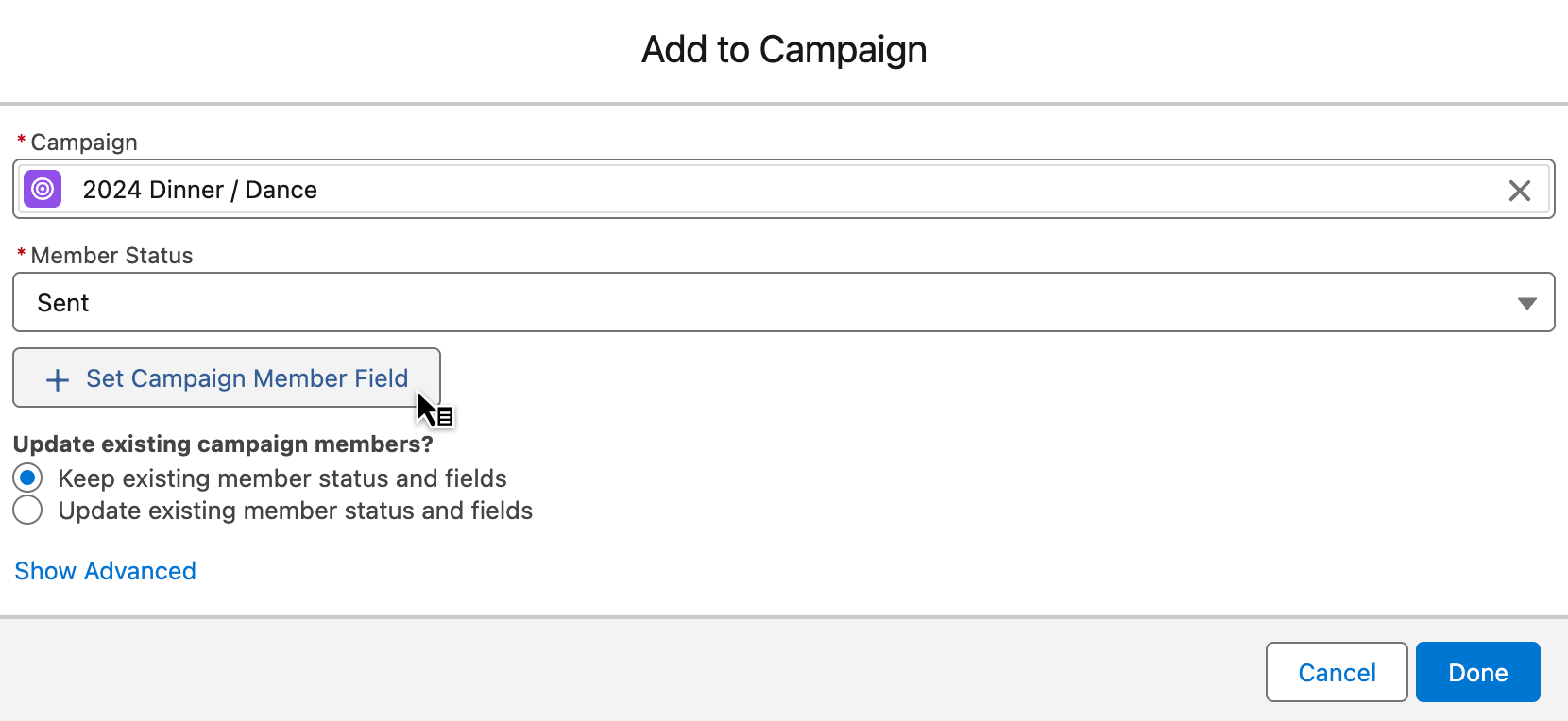 Screenshot: Functionality