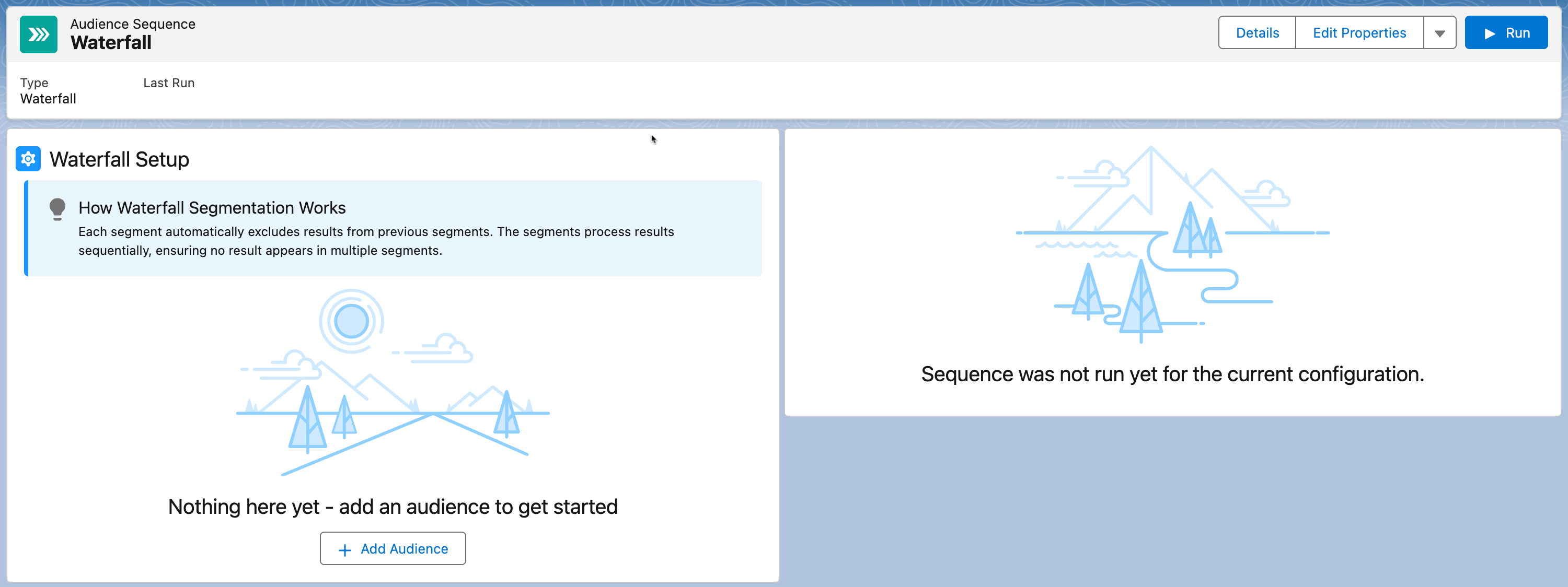 Screenshot: Waterfall Segmentation